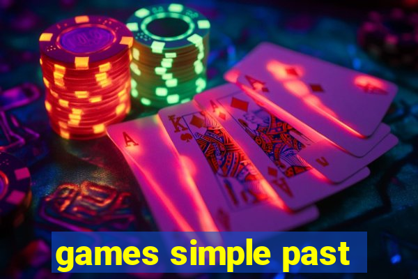 games simple past